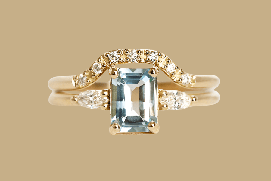 Create Your Marina + Diamond Ring Andrea Bonelli 