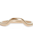 Lago Contour Band Andrea Bonelli Jewelry 14k Rose Gold