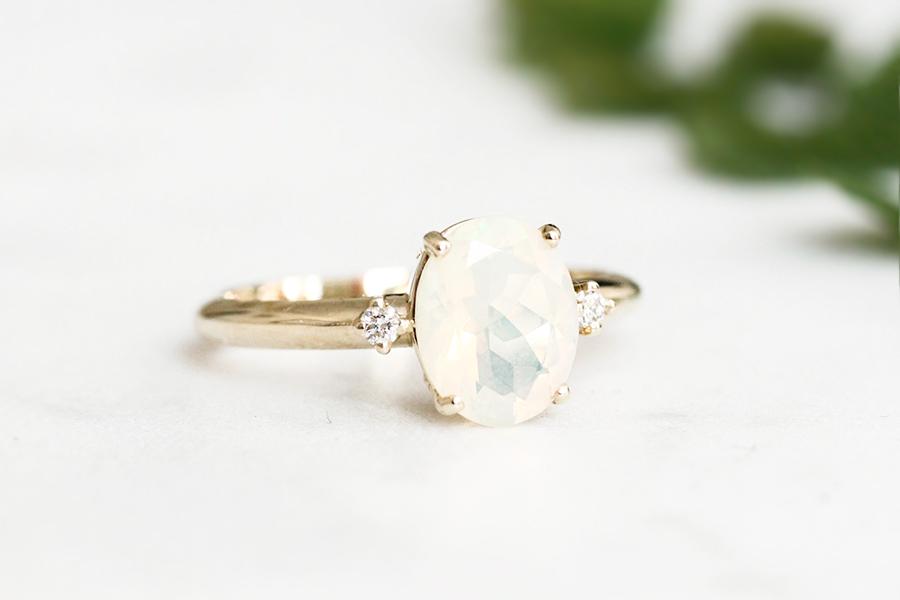 Misa Opal + Diamond Ring – Andrea Bonelli